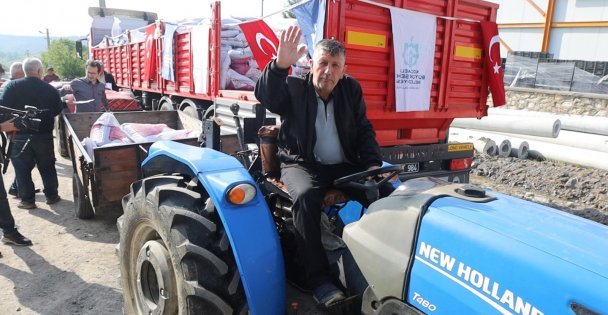 Büyükşehirin tarım ve hayvansal desteği yeni yılda da sürüyor;  Çiftçilere 3 büyük tarımsal destek daha