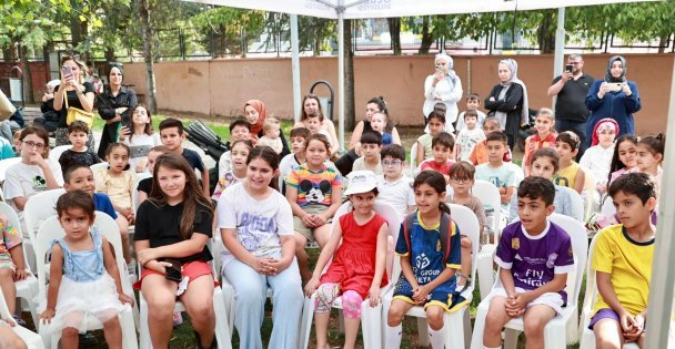 Gebze Belediyesi'nin Etkinliğinde Minikler Doyasıya Eğlendi