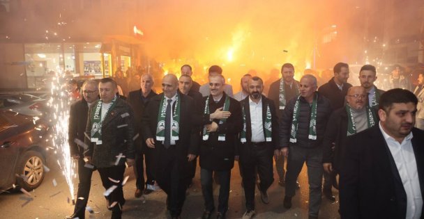 Giresunlulardan Çiftçi'ye coşkulu karşılama