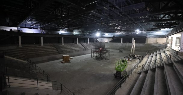 Kapalı Spor Salonu ve Sporcu Fabrikası'nda hazırlıklar tam gaz