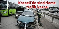 Kocaeli'de zincirleme trafik kazası